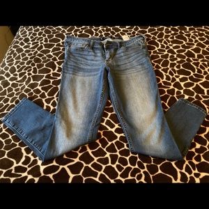 Hollister Low rise Super skinny crop jeans
